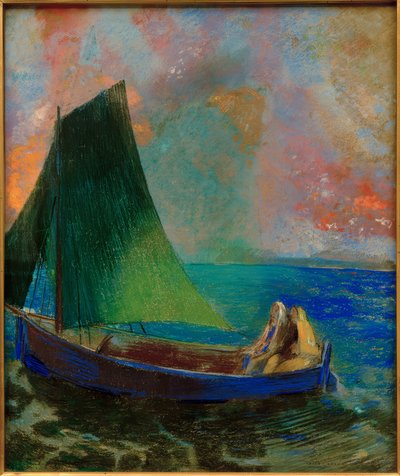 The Barge by Odilon Redon